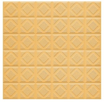 25306 Противоскользящая плитка Дюна (желтый)