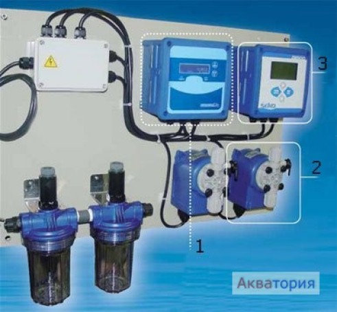 Автоматическая станция дозирования Panel  О2 - pH   арт SPCSTRPA0013 