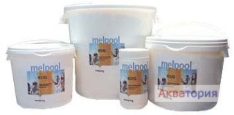 Хлор стабилизированный Melspring 1009123, 1 кг  Melpool 63/G