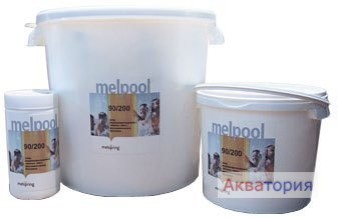 Хлор стабилизированный Melspring 1009238, 1 кг Melpool 90/20